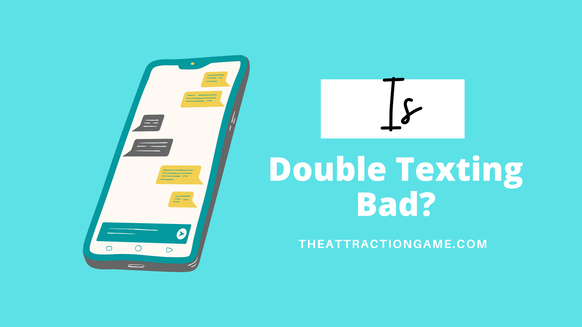 double texting, is double texting bad, can I double text, why is double texting not bad